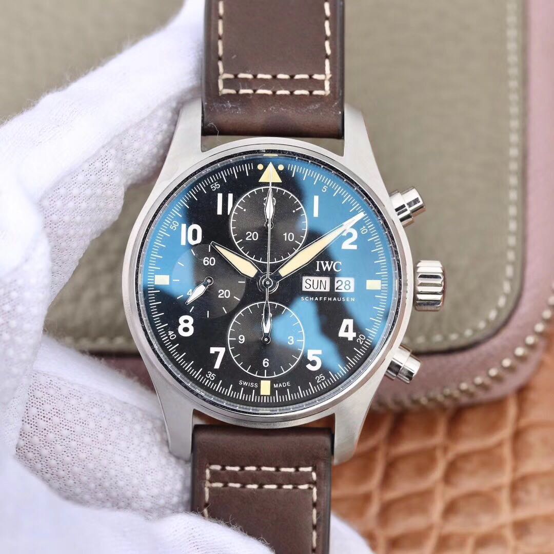 Best ZF Factory Replica IWC Pilot’s Watch Chronograph Spitfire IW387903 For Sale - Replica Watch Wholesale