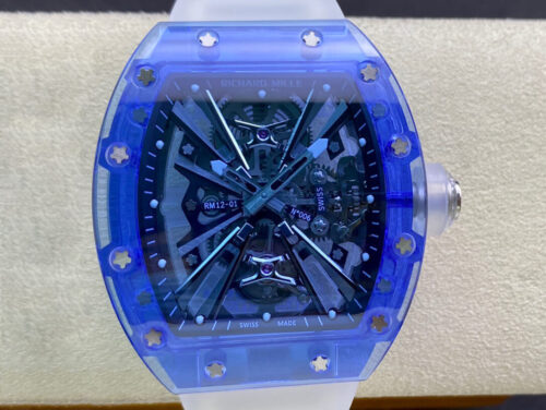 Best RM Factory Replica Richard Mille RM12-01 Tourbillon Transparent Dial For Sale - Replica Watch Wholesale