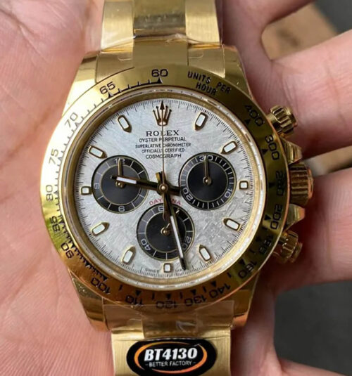 Best BT Factory Replica Rolex Daytona M116508-0015 Meteorite Dial For Sale - Replica Watch Wholesale