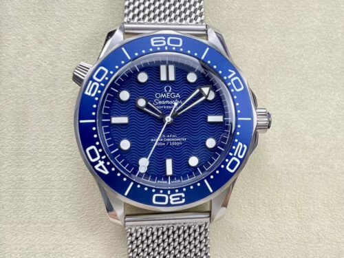 Best VS Factory Replica Omega Seamaster Diver 300M 210.30.42.20.03.002 Blue Bezel For Sale - Replica Watch Wholesale