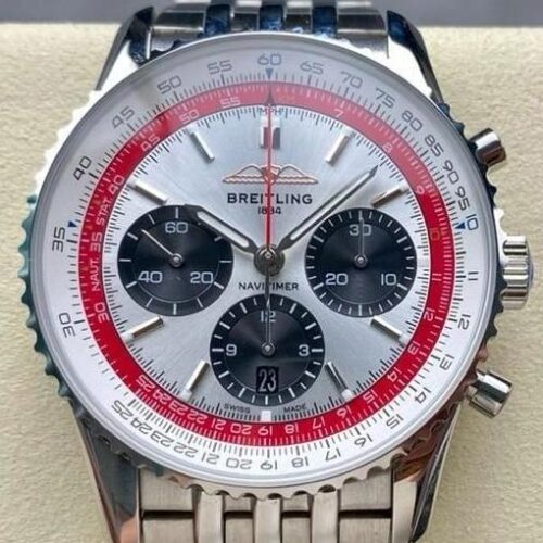 BLS Factory Replica Breitling Navitimer AB01383B1G1A1 Transparent Case Back For Sale - Replica Watch Wholesale