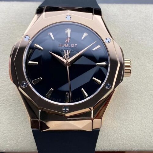 Best HB Factory Replica Hublot Classic Fusion 550.OS.1800.RX.ORL19 Black Dial For Sale - Replica Watch Wholesale